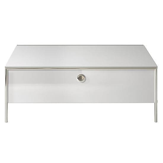 Isna High Gloss Coffee Table With 1 Flap Door In White_3