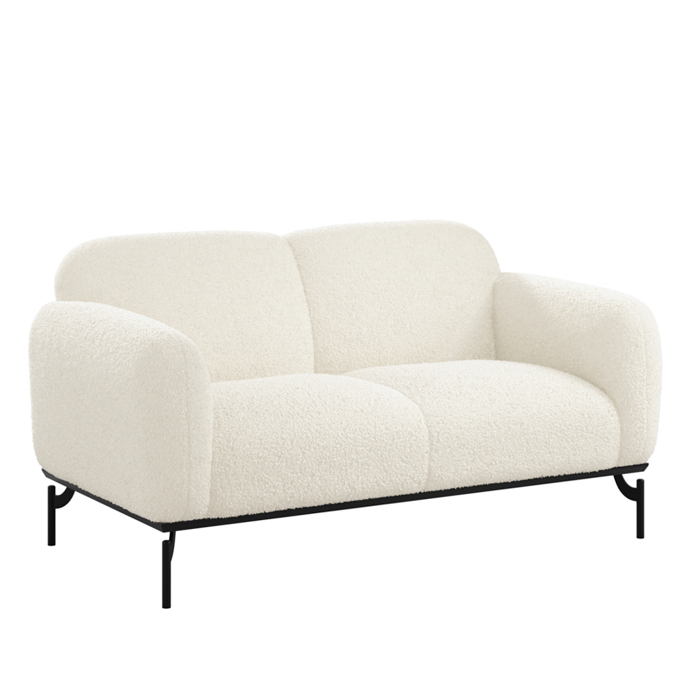 Ithaca Fabric 2 Seater Sofa - Beige