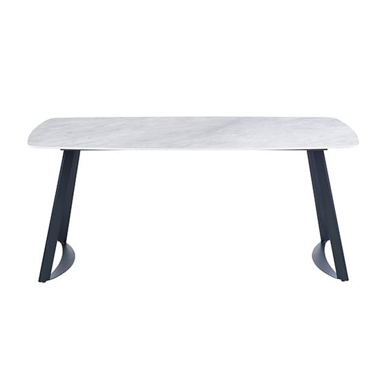 Product photograph of Ivan Sintered Stone Dining Table Rectangular In Carlos Grey from Furniture in Fashion