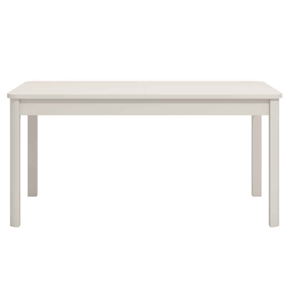 Ivaris Rectangular Wooden Dining Table in Cashmere