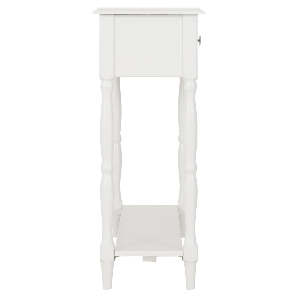 Iverion Wooden Console Table with 2 Drawers in White