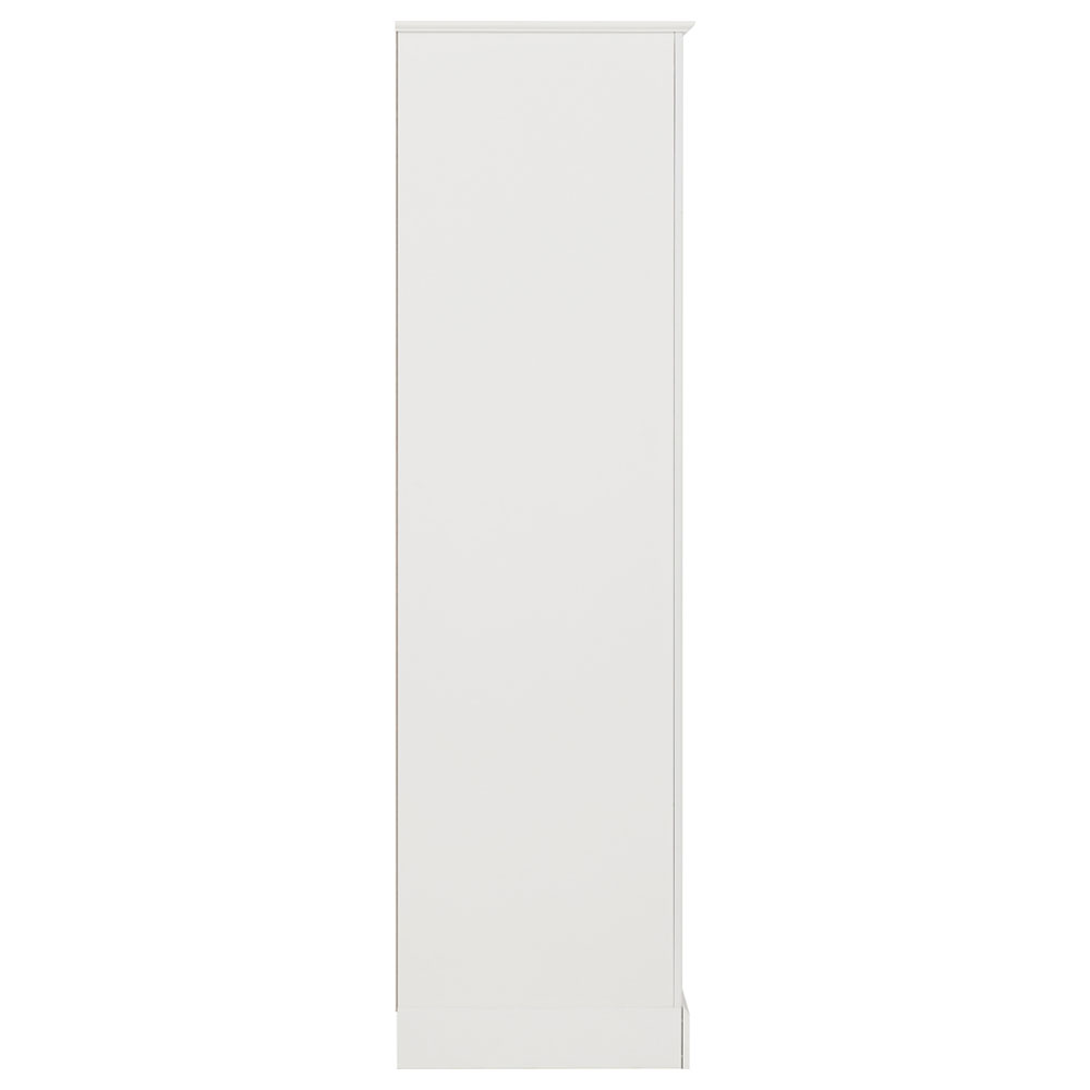 Iverion Wooden Wardrobe with 3 Doors in White