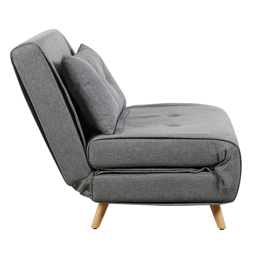 Ivorel Fabric Sofa Bed in Grey