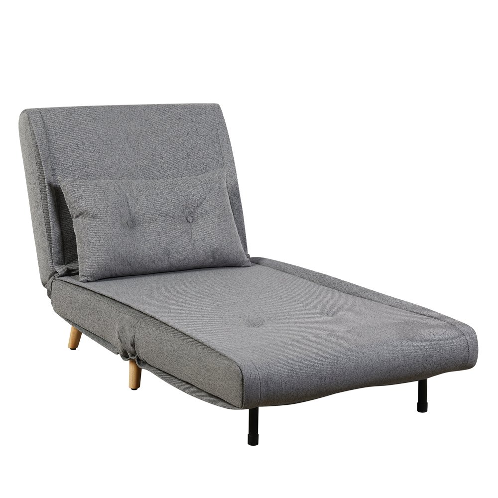 Ivorel Fabric Sofa Bed in Grey