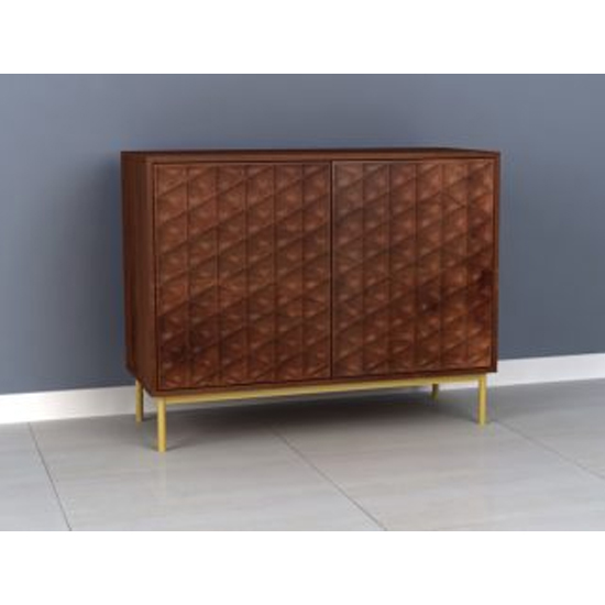 Read more about Ivoran sideboard in rich walnut with 2 doors