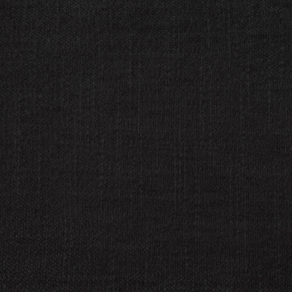 Jackson Fabric Left Hand Corner Sofa In Black
