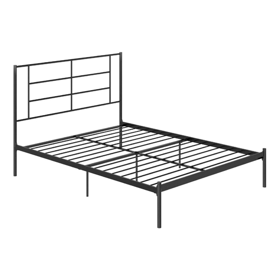 Jacksonville Metal King Size Bed In Black