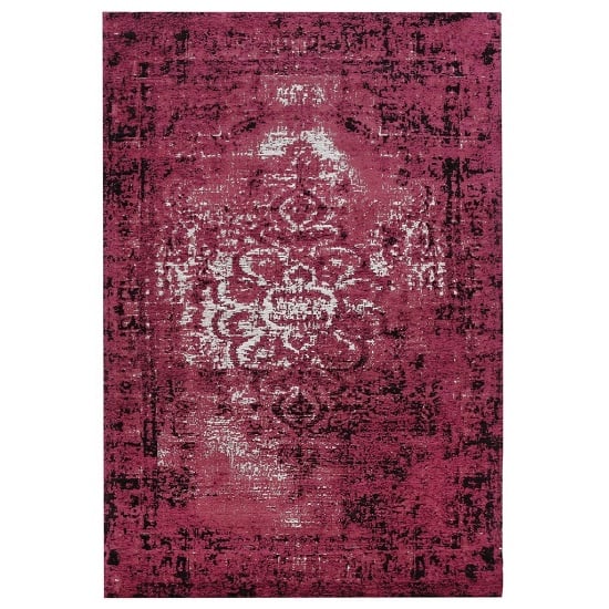 Jacquard Woven Red Rug