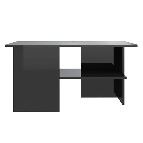 Jalie High Gloss Coffee Table With Undershelf In Black_4