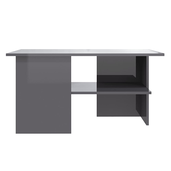 Jalie High Gloss Coffee Table With Undershelf In Grey_4