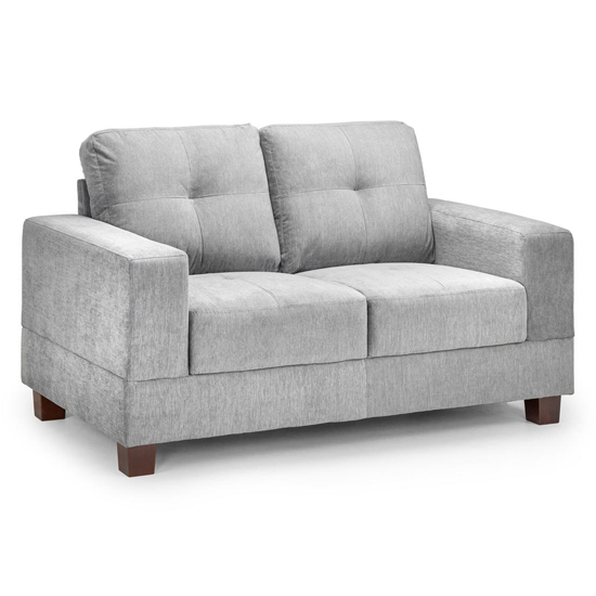 Jared Fabric 2 Seater Sofa In Grey Furniture in Fashion