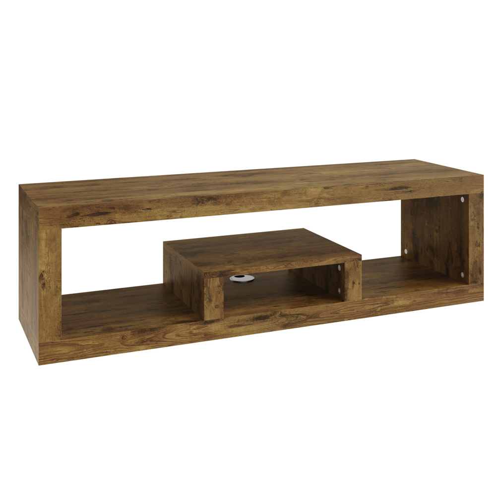 Jawcraig Wooden TV Stand In Brown