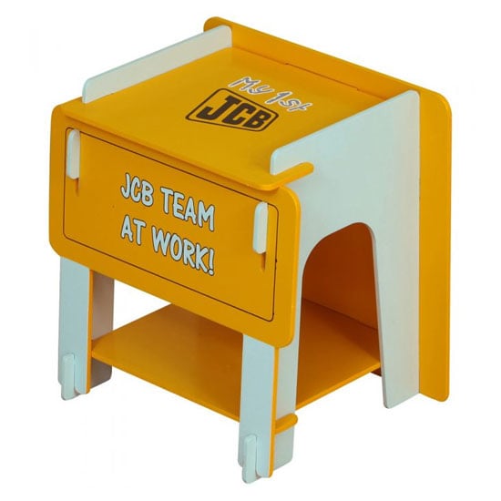 Photo of Jcb kids bedside cabinet in yellow