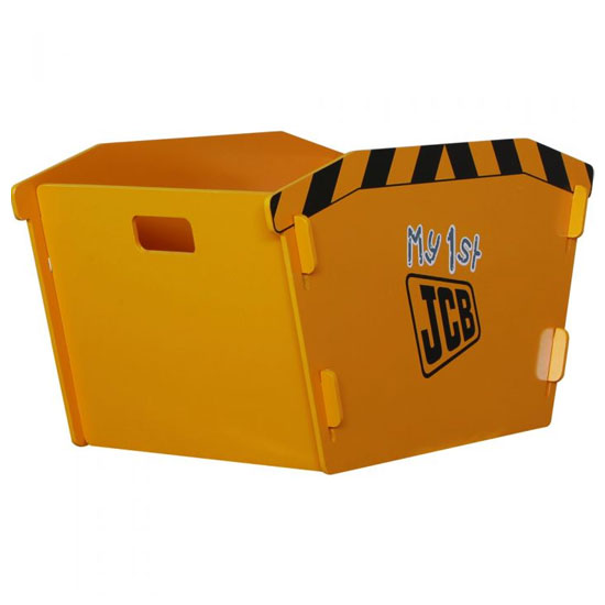 JCB Kids Skip Toy Box In Yellow