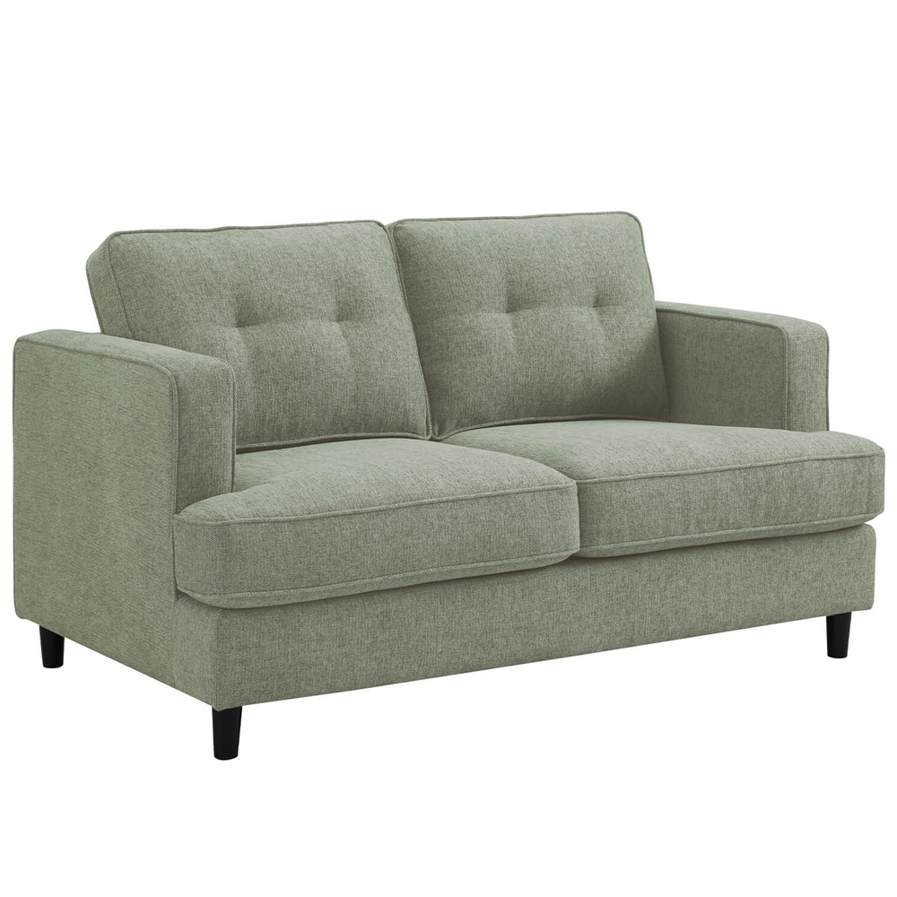 Jeddah Fabric 3+2 Seater Sofa Set In Sage