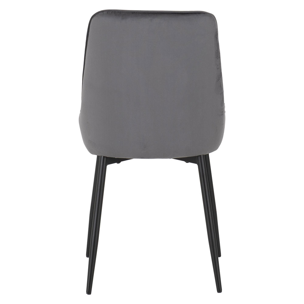 Jenlora Light Oak Wooden Dining Table with 4 Avah Grey Chairs