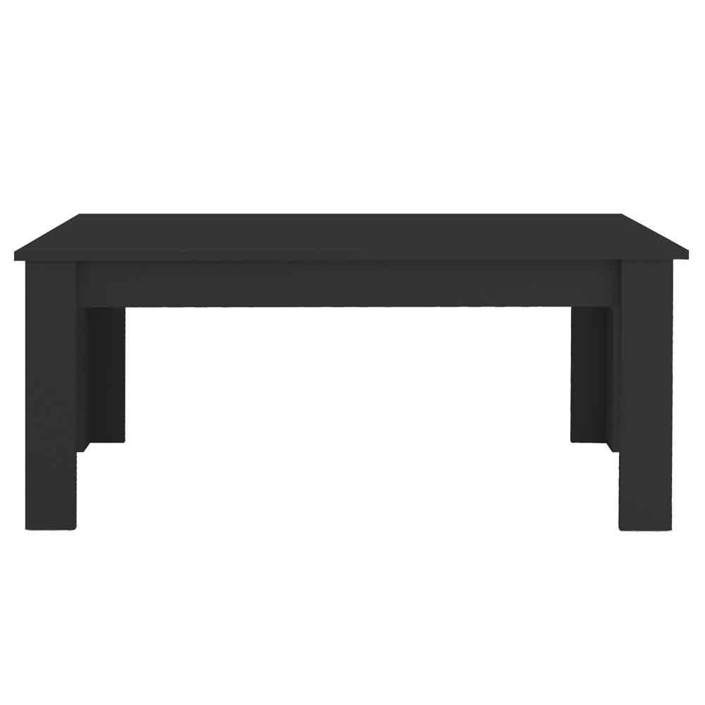Jennings Medium Wooden Extending Dining Table In Matte Anthracite