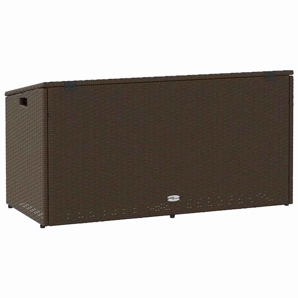 Jenrix Garden Poly Rattan Storage Box in Brown