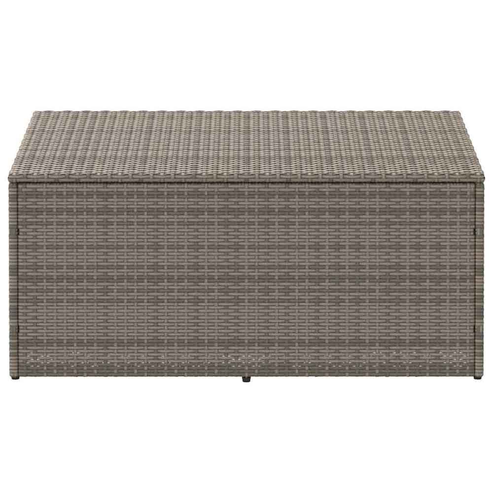 Jenrix Garden Poly Rattan Storage Box in Grey
