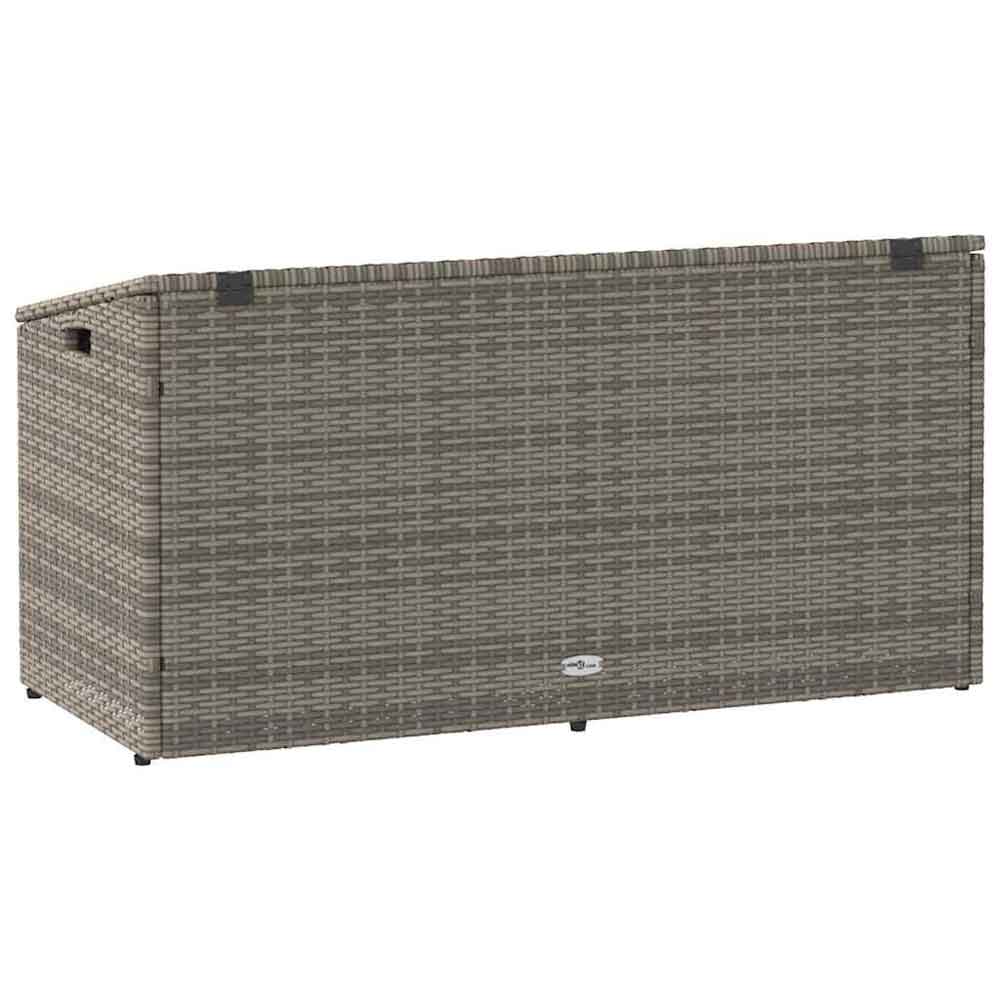Jenrix Garden Poly Rattan Storage Box in Grey