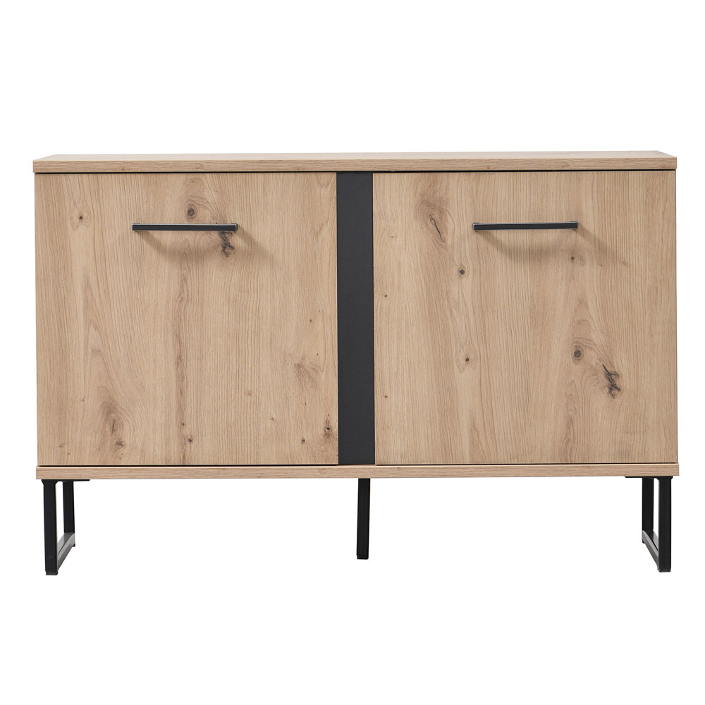 Jenvio Wooden Hallway Storage Bench in Artisan Oak