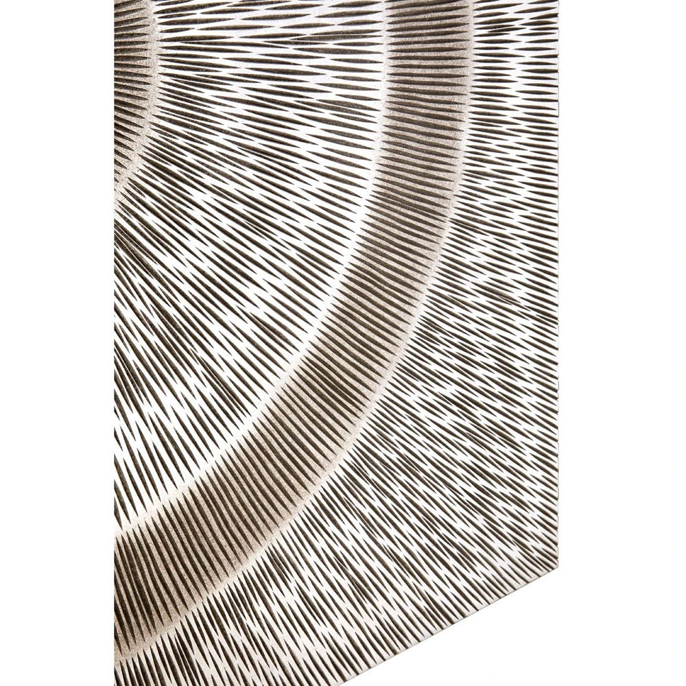 Jenvora Wood Carving Wall Art in Silver
