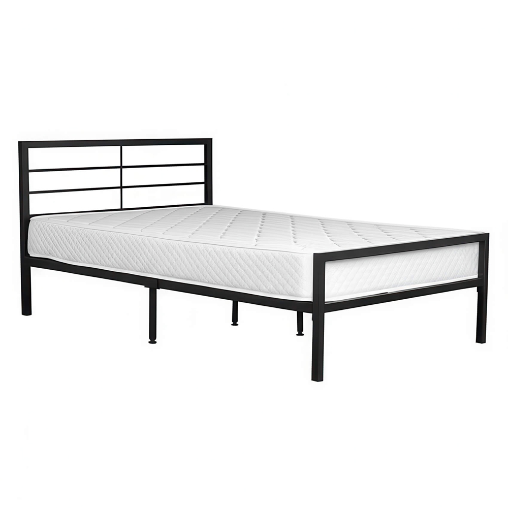 Jerome Metal Double Bed In Black