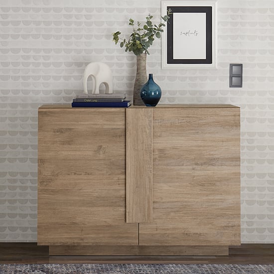 Read more about Jining wooden sideboard with 2 doors in oak