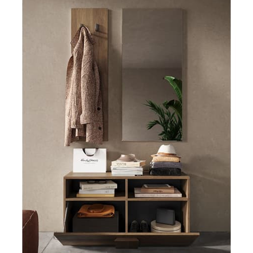 Jining Wooden Hallway Furniture Set In Mercure