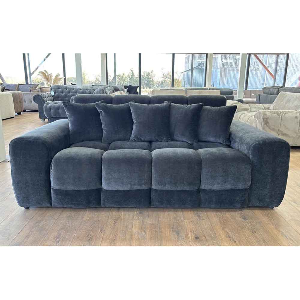 Jisaro Fabric 3 Seater Sofa in Natural