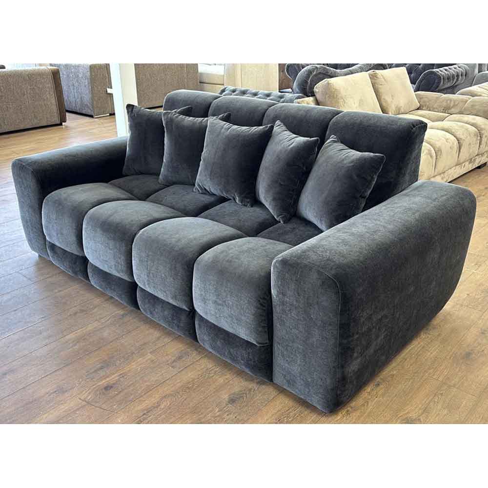 Jisaro Fabric 3 Seater Sofa in Natural