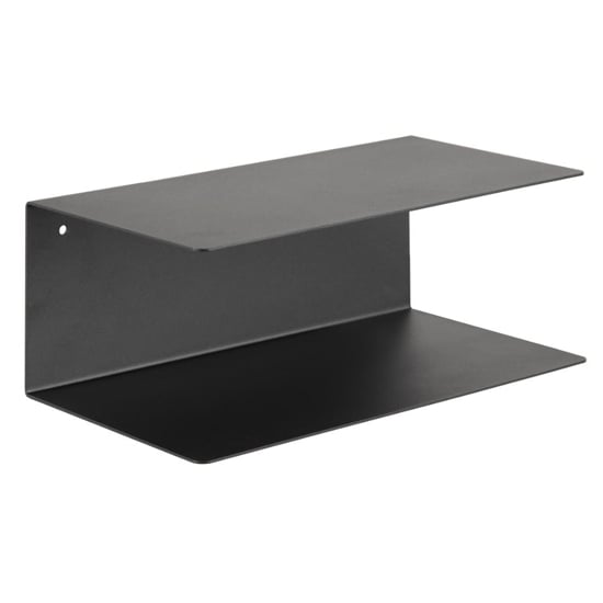 Read more about Jokamp metal dual wall shelf in matt black