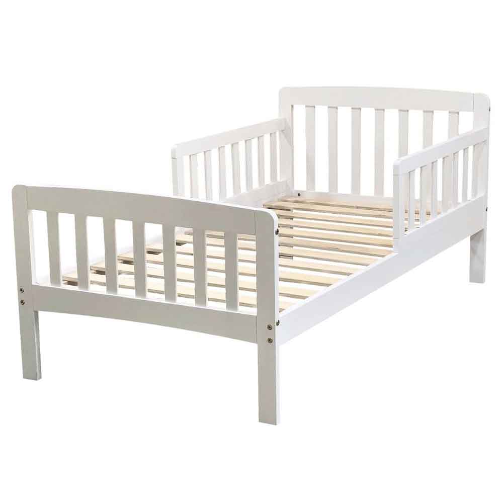 Joliette Wooden Toddler Bed In White