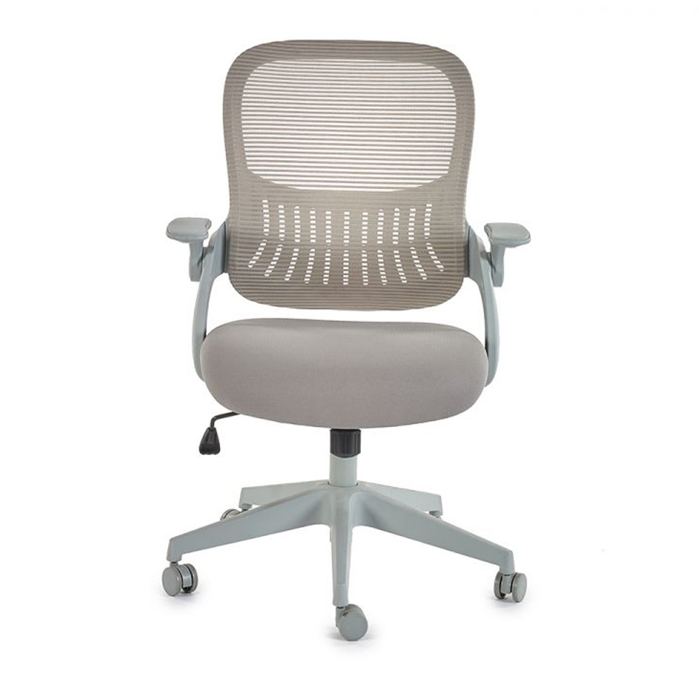 Joppa Fabric Home And Office Chair In Grey