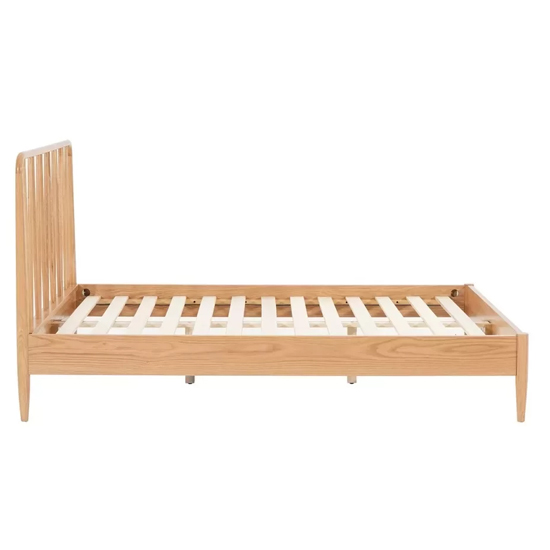 Jordan Wooden Double Bed In Oak