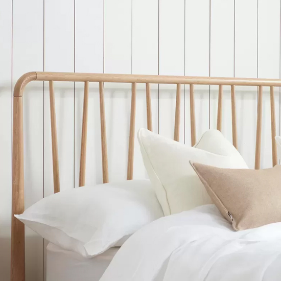 Jordan Wooden Super King Bed In Oak