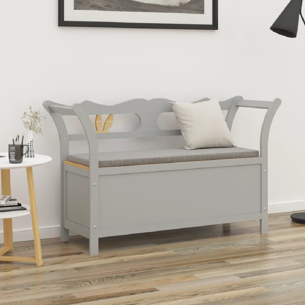 Read more about Jorden wooden hallway seating bench in grey