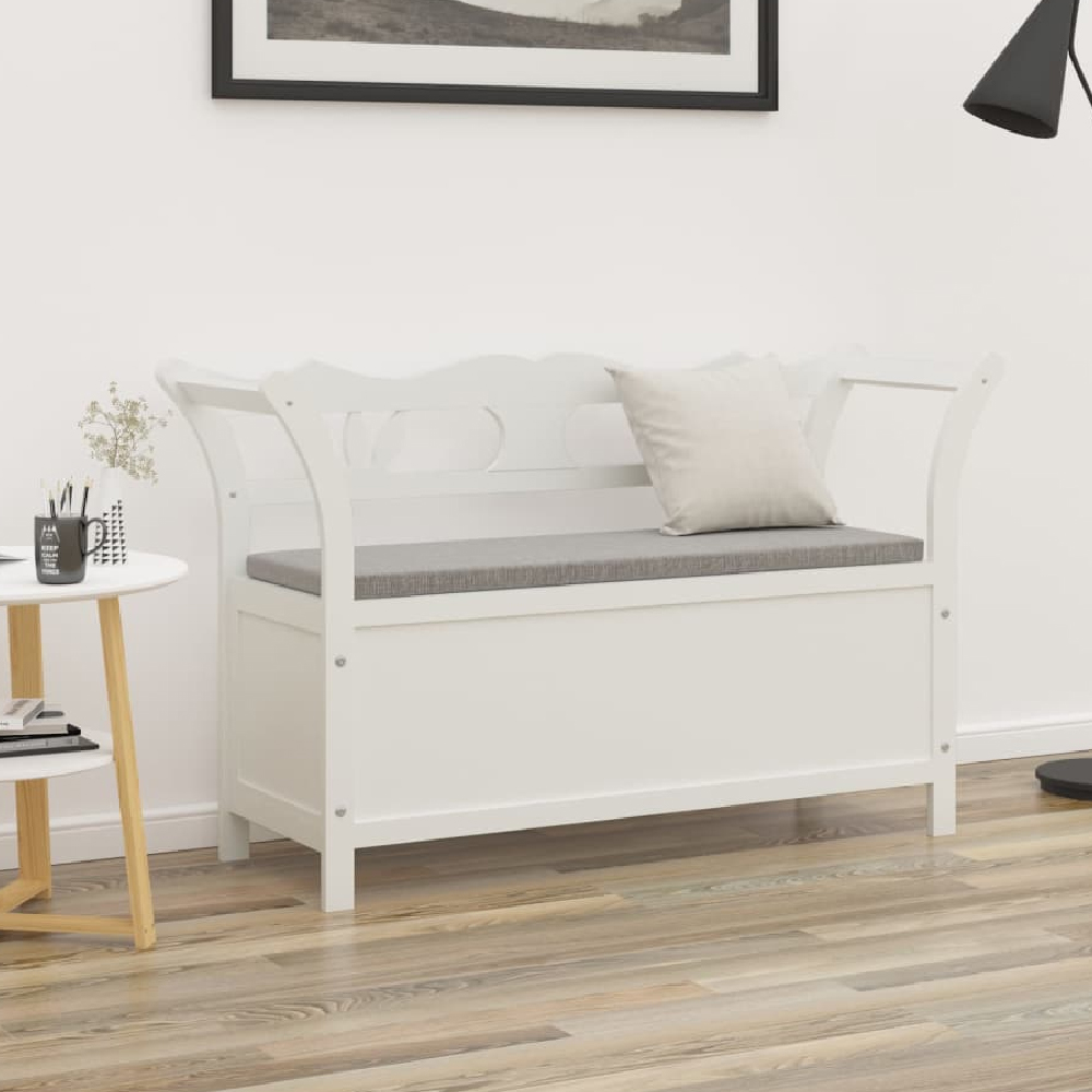 Read more about Jorden wooden hallway seating bench in white