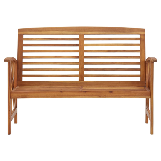 Josie Wooden Garden Seating Bench In Natural