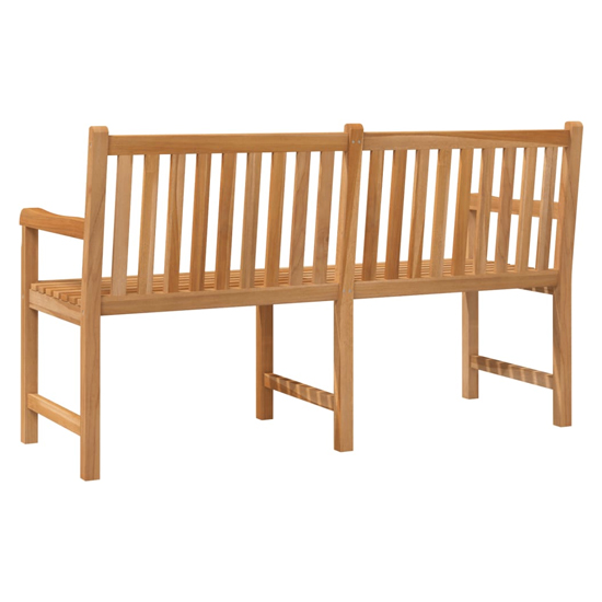 Jota 150cm Wooden Garden Seating Bench In Natural_5