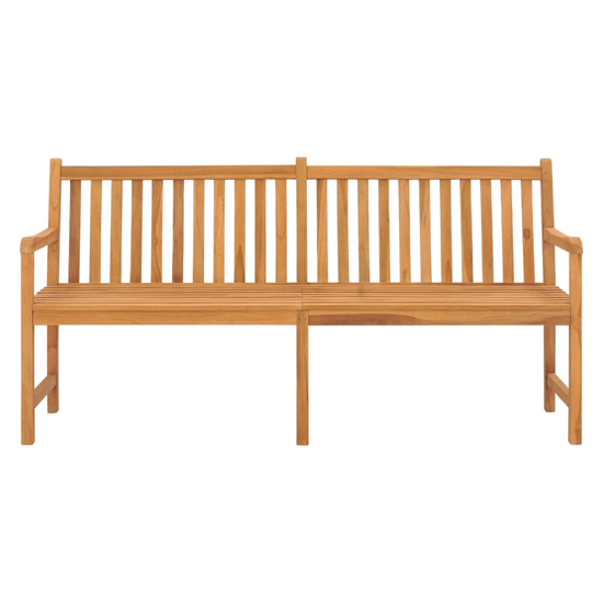 Jota 180cm Wooden Garden Seating Bench In Natural_2