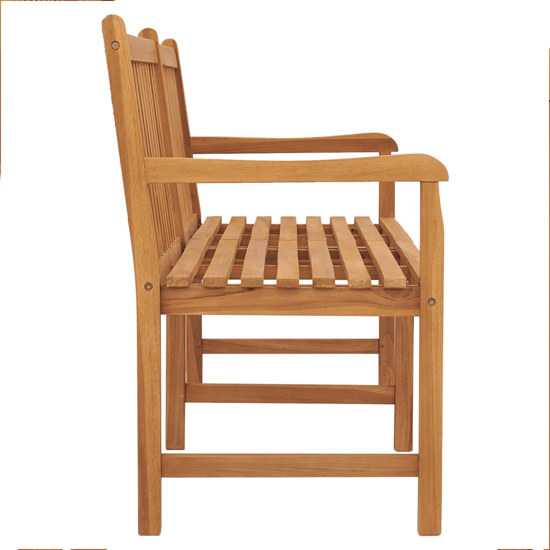 Jota 180cm Wooden Garden Seating Bench In Natural