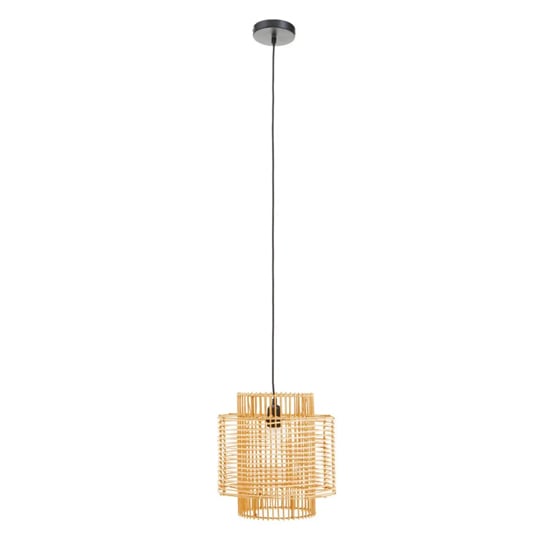 Read more about Julia rattan overlapping ceiling pendant light in natural