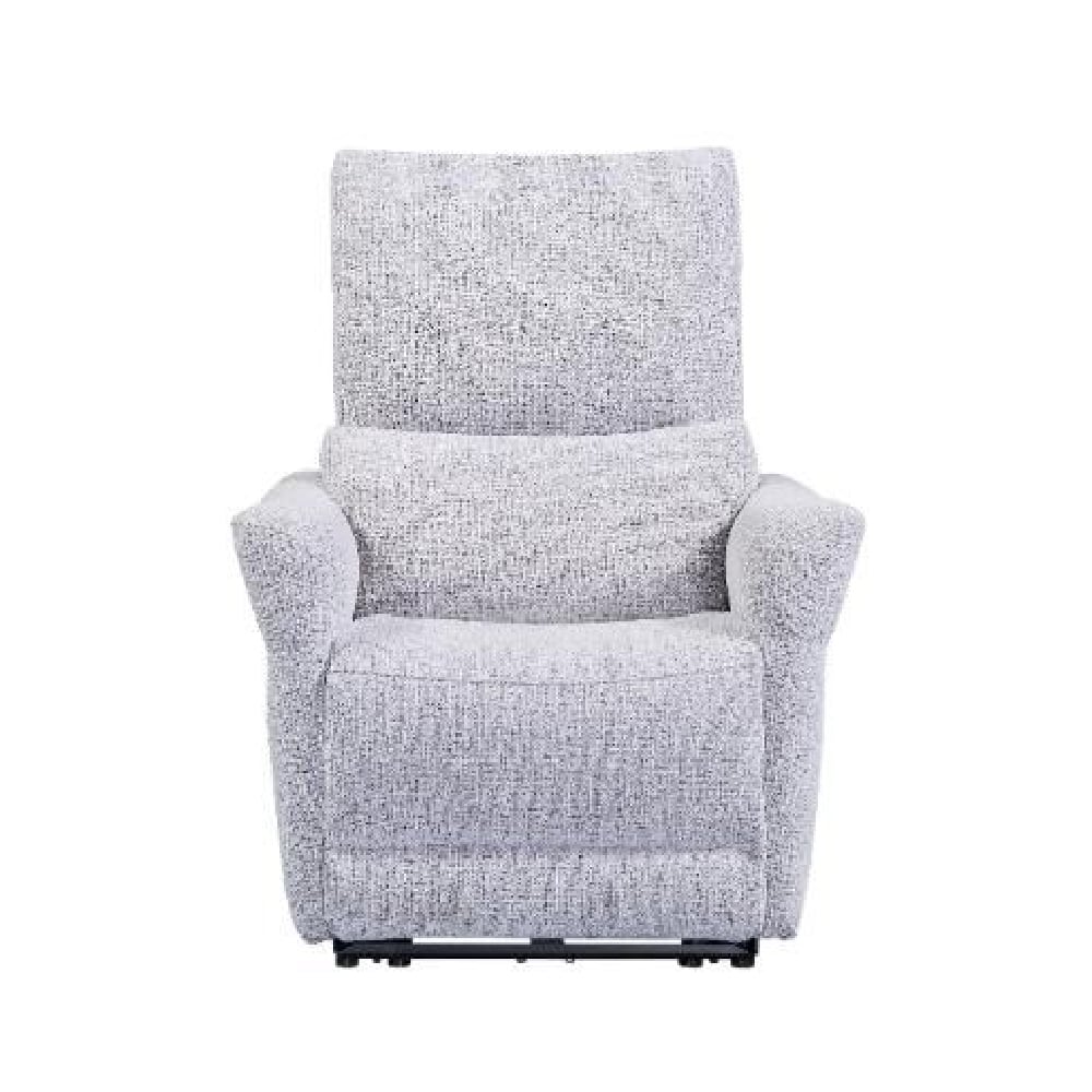 Juneau Fabric Recliner 1 Seater Sofa In Dove