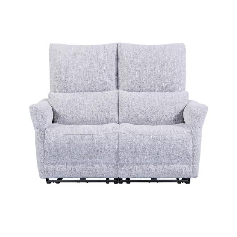 Juneau Fabric Recliner 2 Seater Sofa In Dove