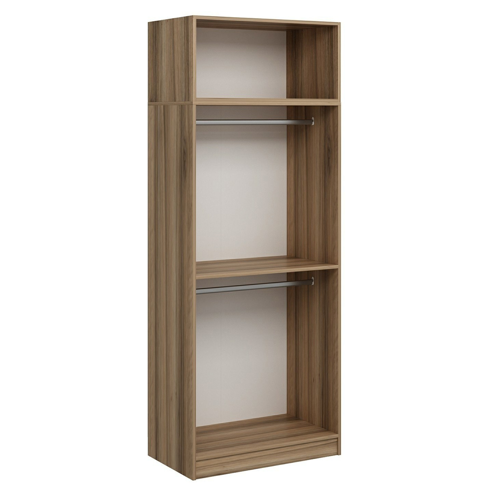 Kale H255cm Wooden Wardrobe with 3 Doors in Oak