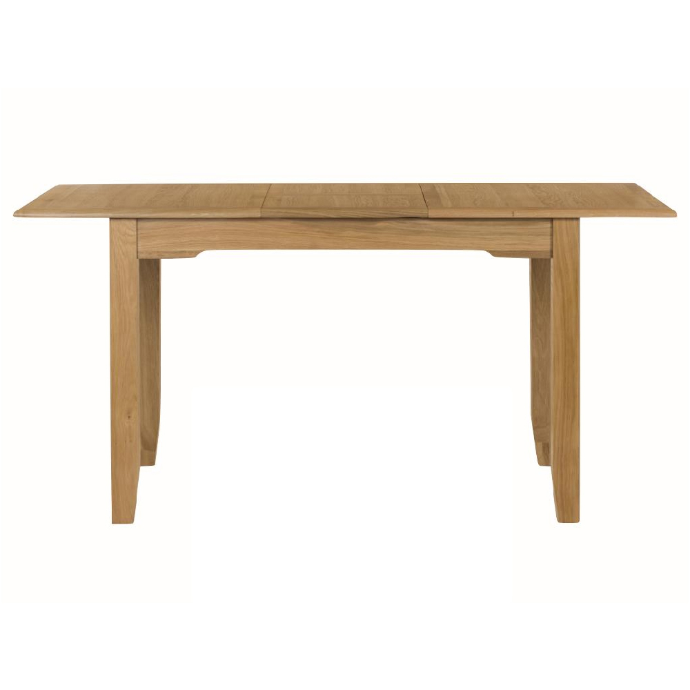 Kamiah Small Wooden Extending Dining Table In Oak