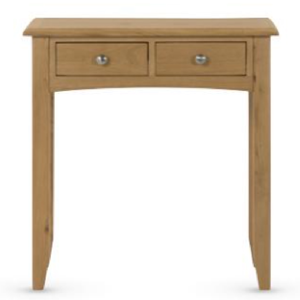 Kamiah Wooden Dressing Table With Stool In Oak