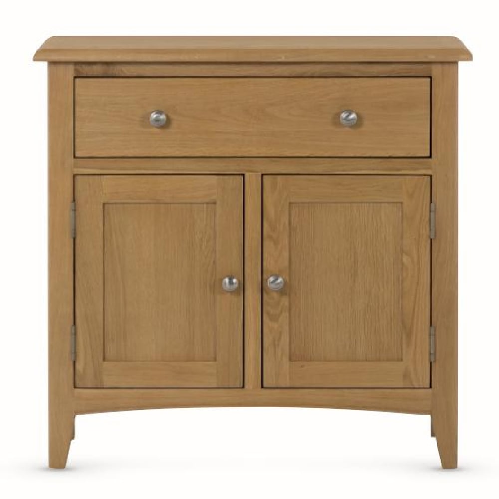Kamiah Wooden Sideboard With 2 Doors 1 Drawer In Oak