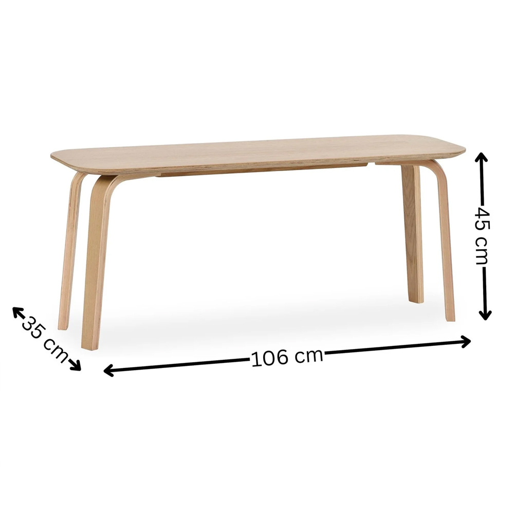 Kanata Oak Wooden Dining Table With 6 Soldotna Chairs